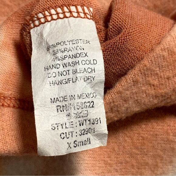 Wst Cst Women's Long Sleeve Tie-Dye Cut-Out Back Lightweight Sweatshirt - Picture 7 of 9